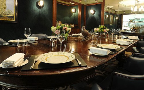 Il Corrigan's Mayfair dello chef Richard Corrigan, al 28 Upper Grosvenor Street a Londra