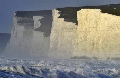 Le Seven Sisters in East Sussex, UK