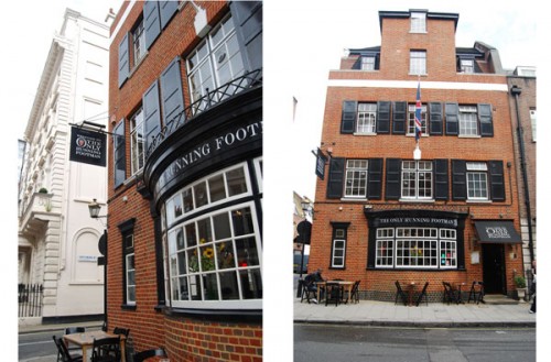 The Only Running Footman, 5 Charles Street, Londra